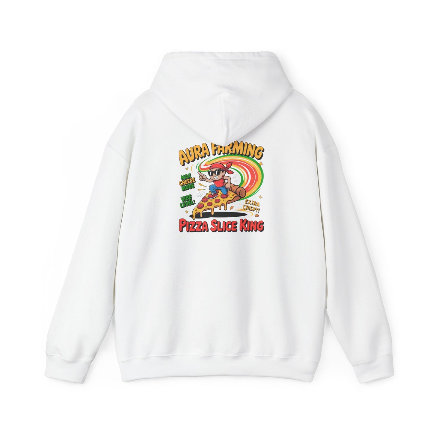 Aura Farming – Pizza Slice King Supreme Hoodie