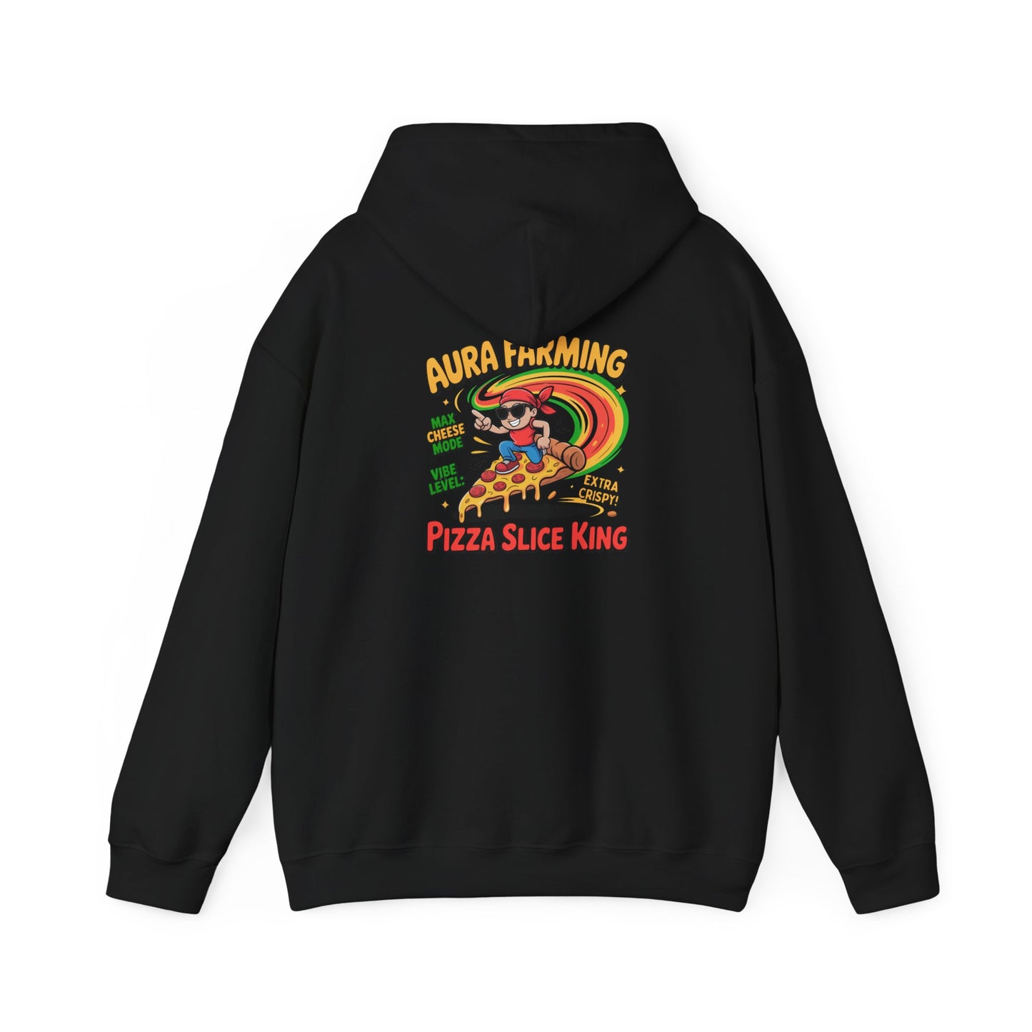 Aura Farming – Pizza Slice King Supreme Hoodie