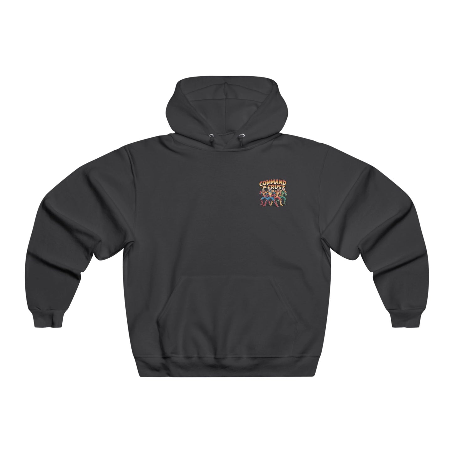Command the Crust – Iron Pizza Force Hoodie