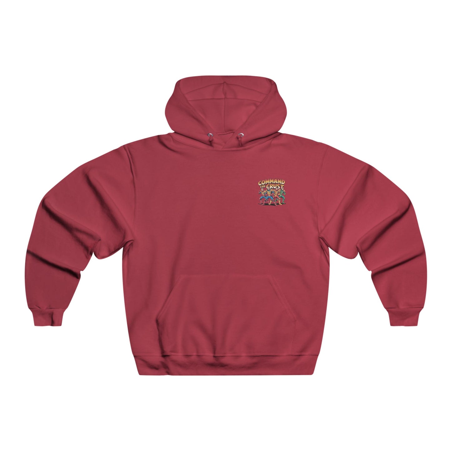 Command the Crust – Iron Pizza Force Hoodie