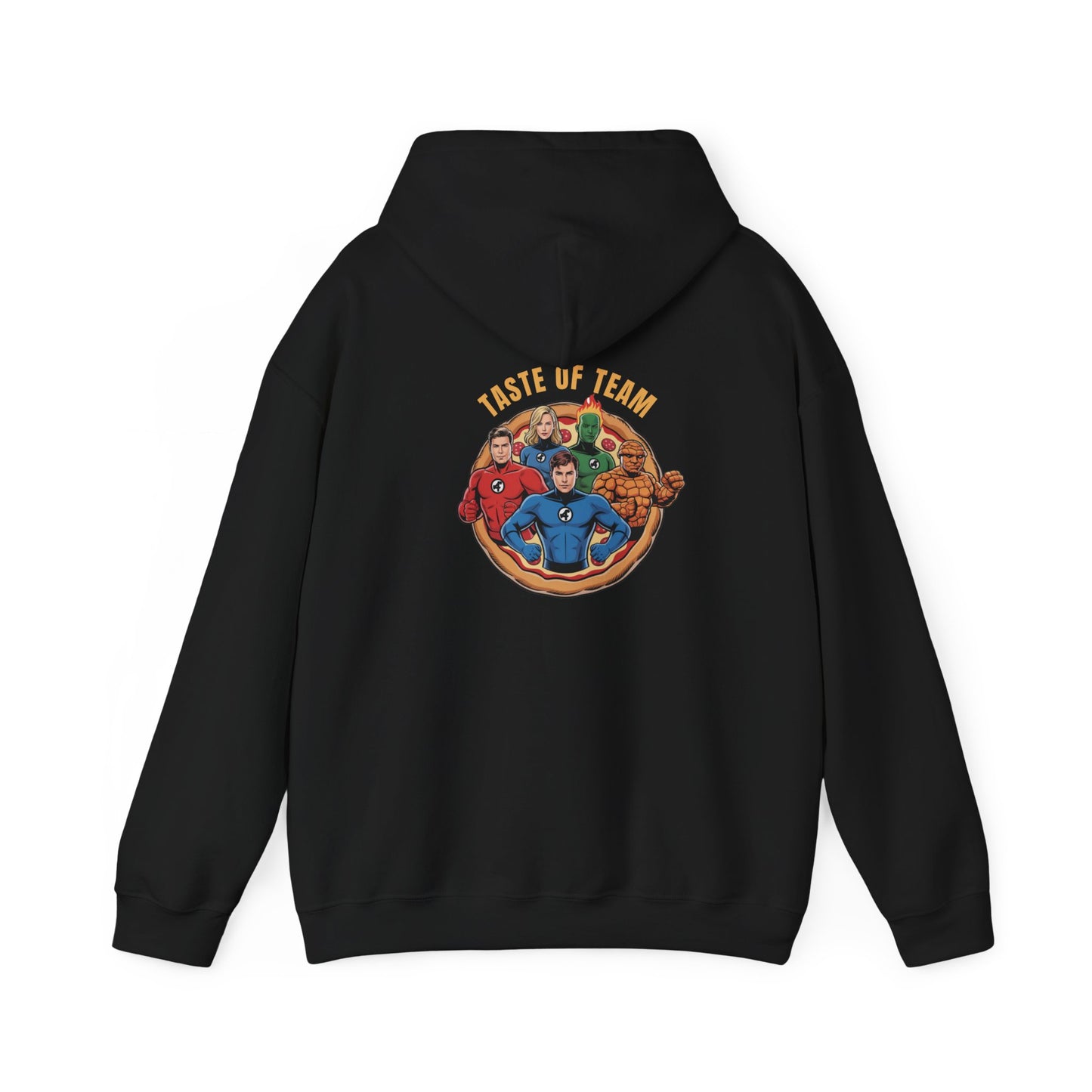 Taste of Team – Fantastic Four Pizza Unity Hoodie