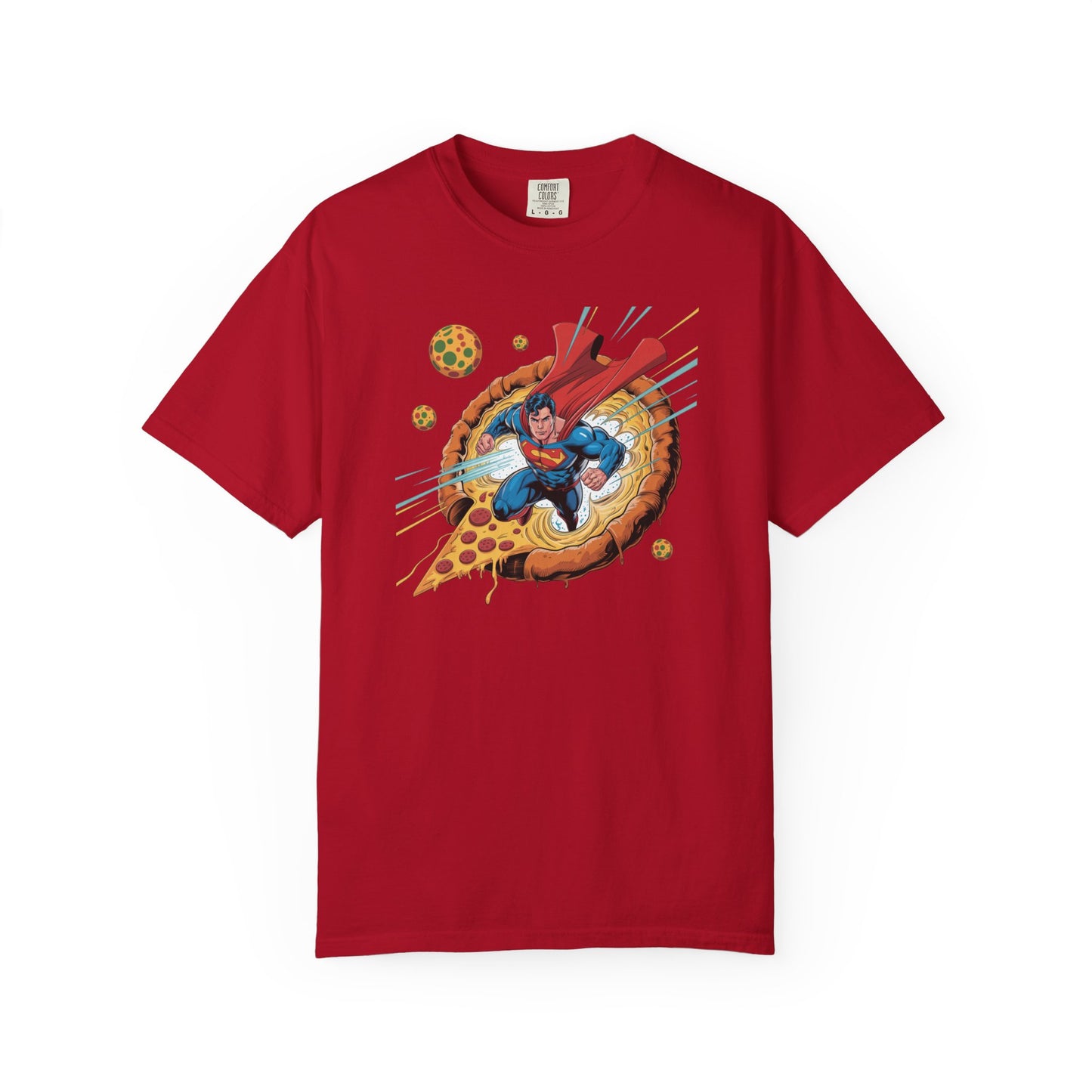 Crust Beyond Worlds Unisex Tee - Fun T-Shirt for Food Lovers