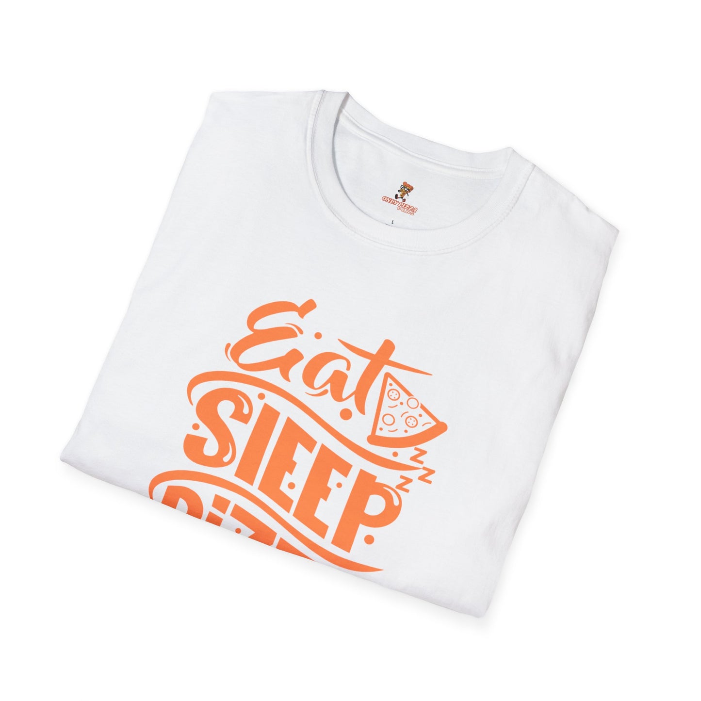 Funny Eat Sleep Pizza Repeat Unisex Softstyle T-Shirt