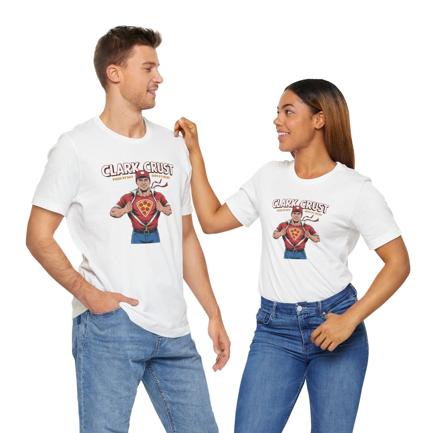 Superhero-Themed Unisex Jersey Tee
