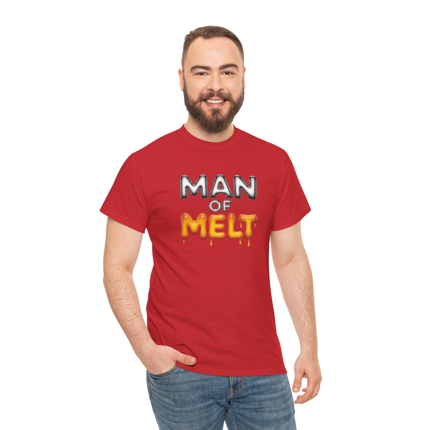 Man of Melt Fun Unisex Heavy Cotton Tee