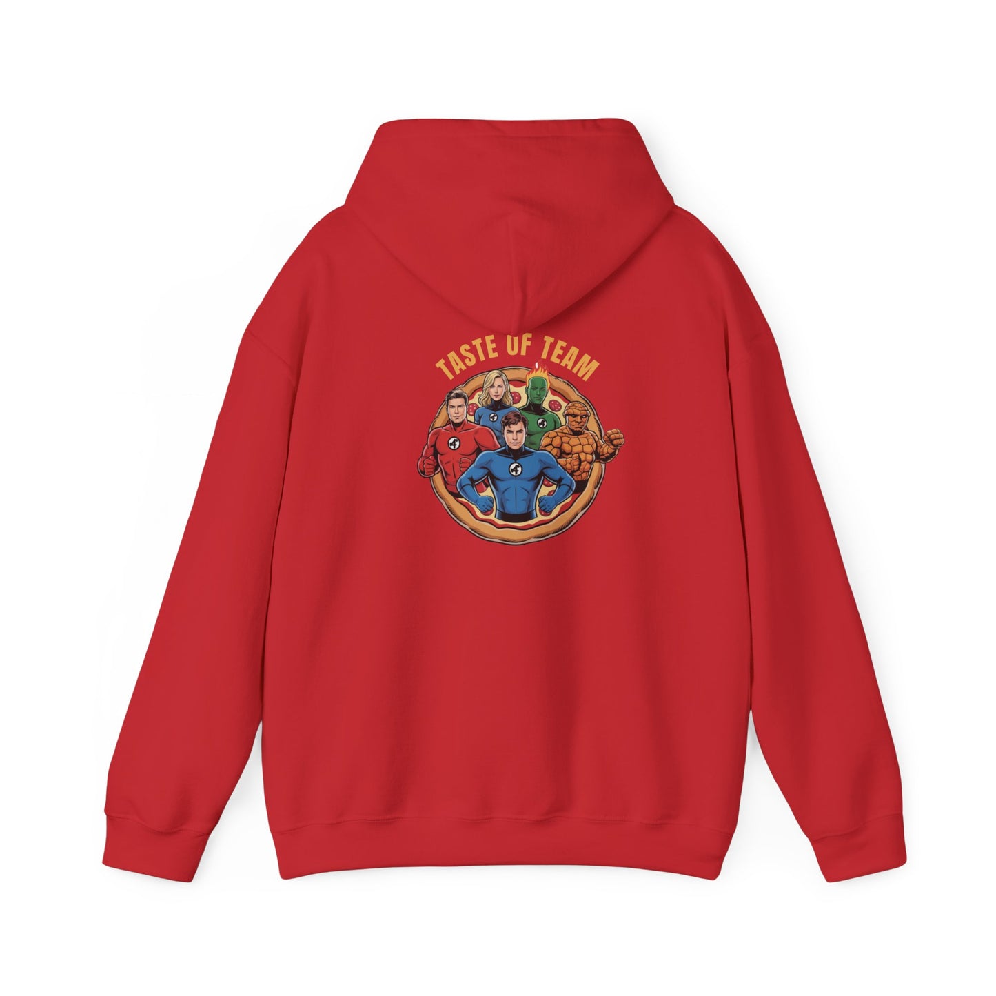 Taste of Team – Fantastic Four Pizza Unity Hoodie