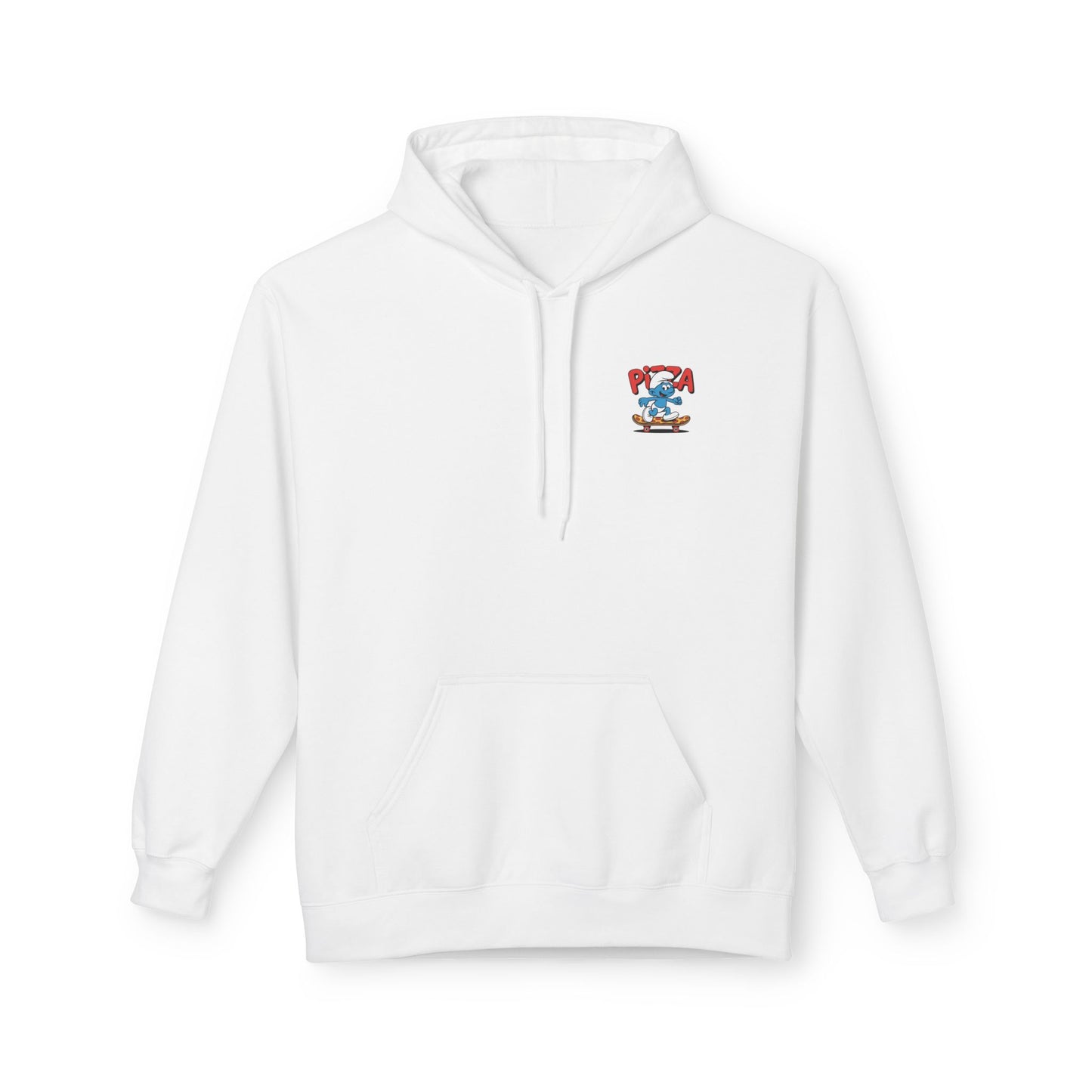 Pizza Skateboard Smurf Hoodie