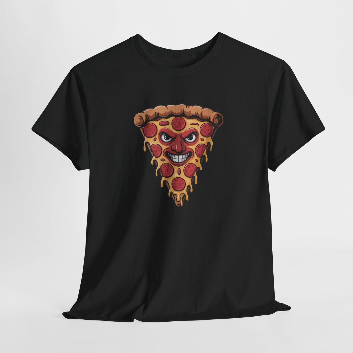 Pizza Lover Unisex Heavy Cotton Tee | Fun Foodie Shirt, Casual Wear, Gift for Foodies, Pizza Party, Food-Themed Apparel
