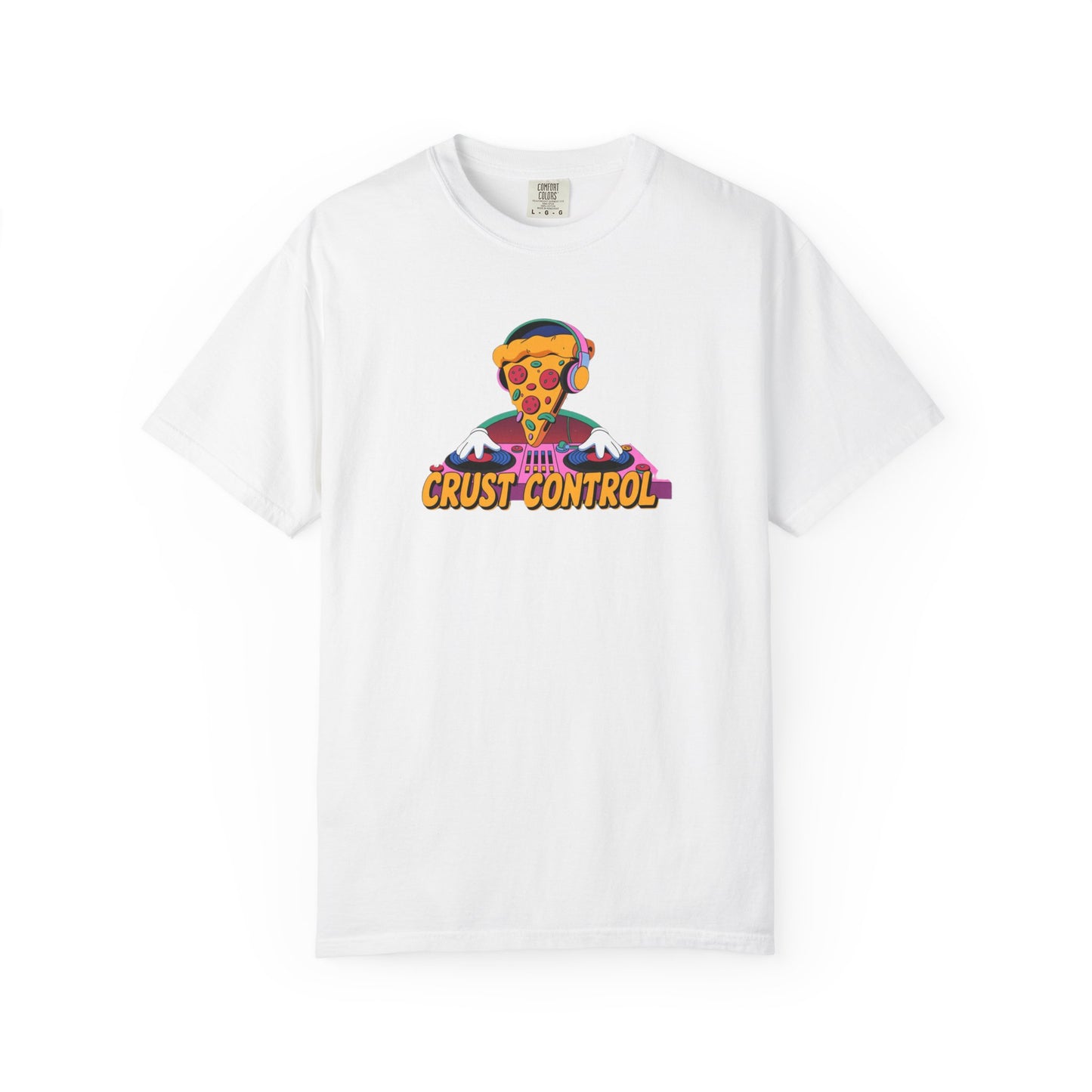 Pizza DJ Crust Control Design T-Shirt