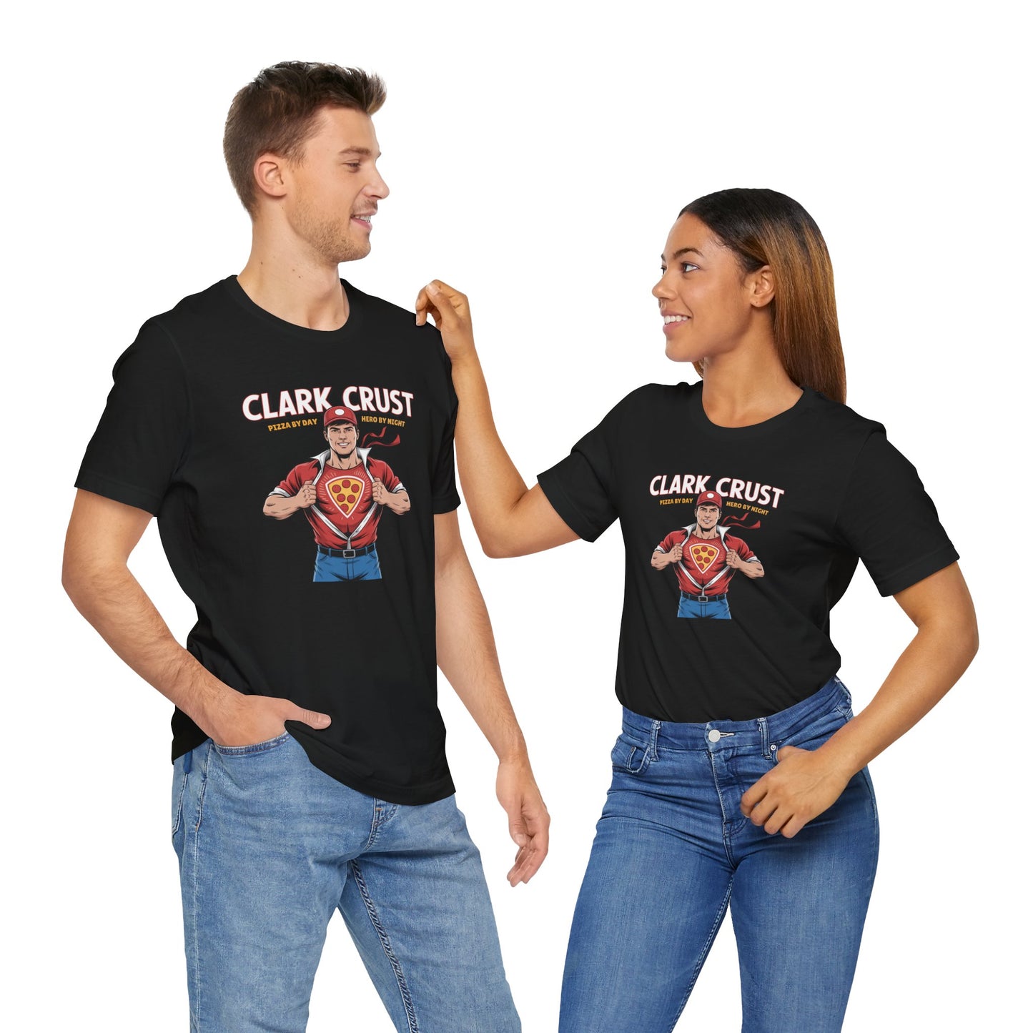 Superhero-Themed Unisex Jersey Tee