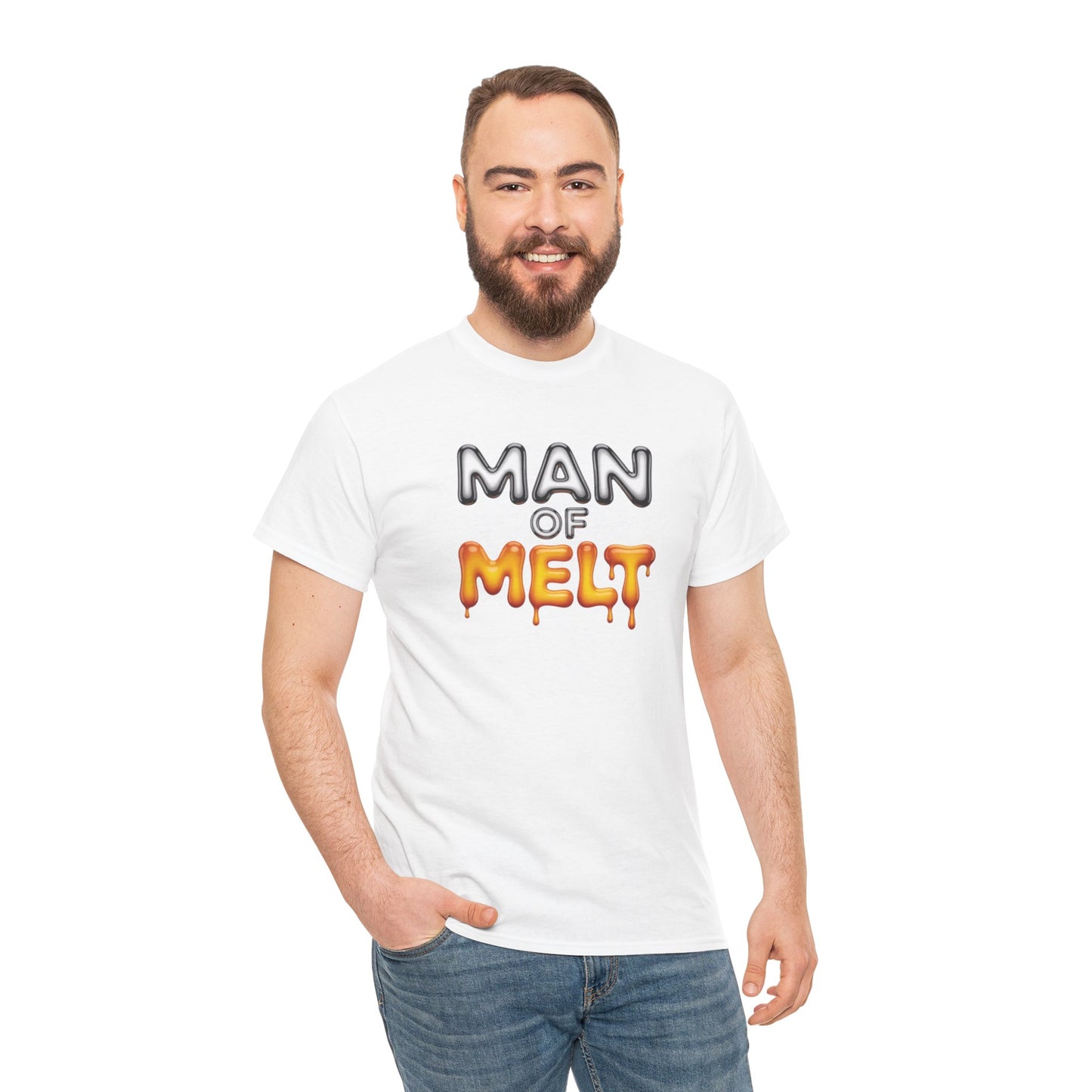 Man of Melt Fun Unisex Heavy Cotton Tee