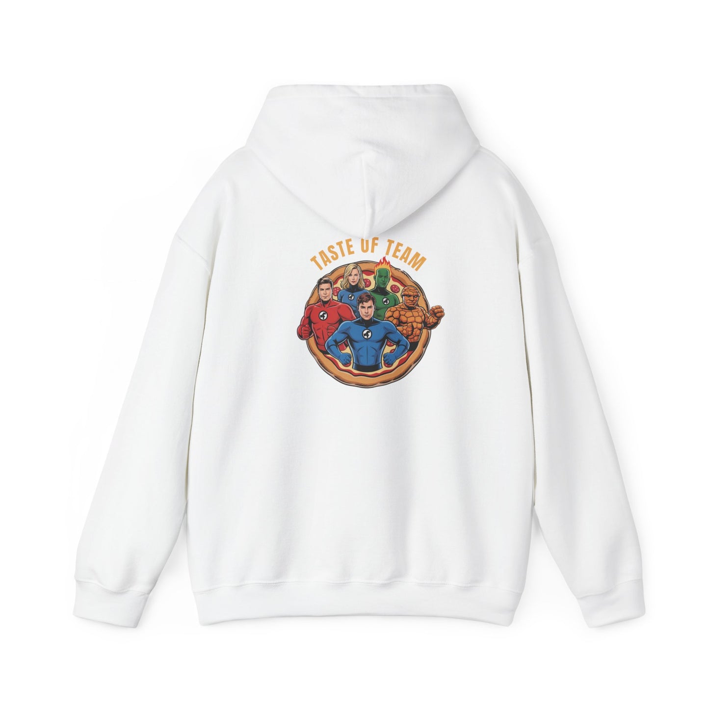 Taste of Team – Fantastic Four Pizza Unity Hoodie