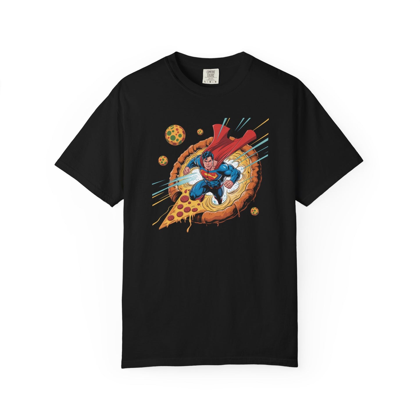 Crust Beyond Worlds Unisex Tee - Fun T-Shirt for Food Lovers