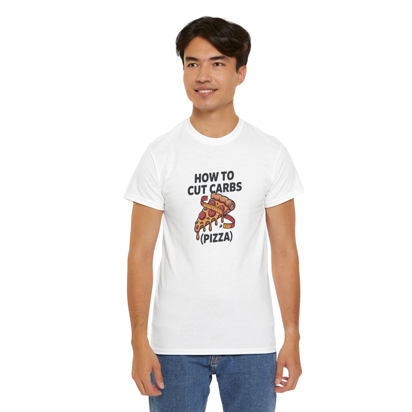 Pizza Lover Unisex Heavy Cotton Tee | Funny Foodie Shirt, Geeky Gift for Foodies, Unisex Graphic Tee, Casual Wear, Gift for Pizza Lovers
