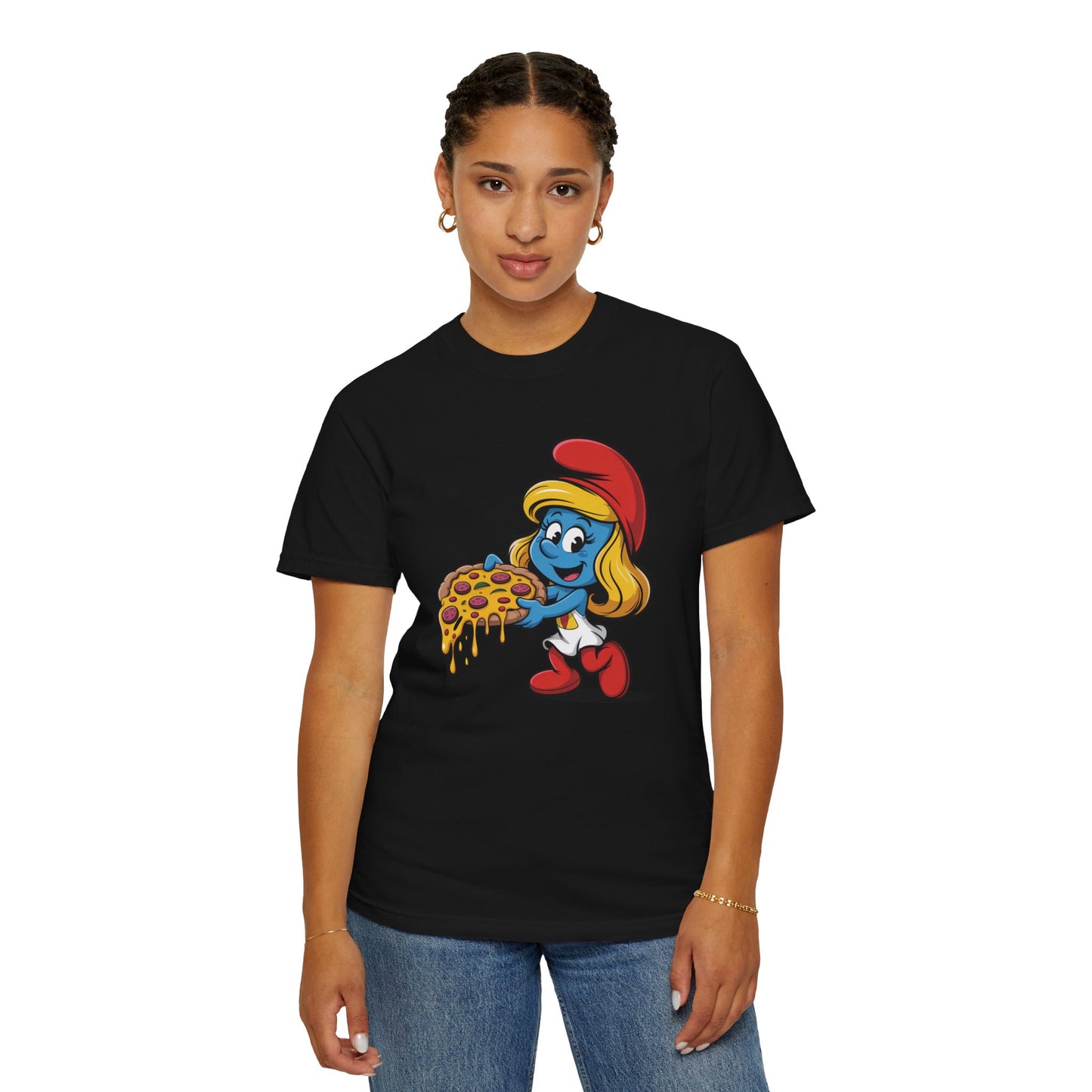Smurfette Pizza Queen T-Shirt