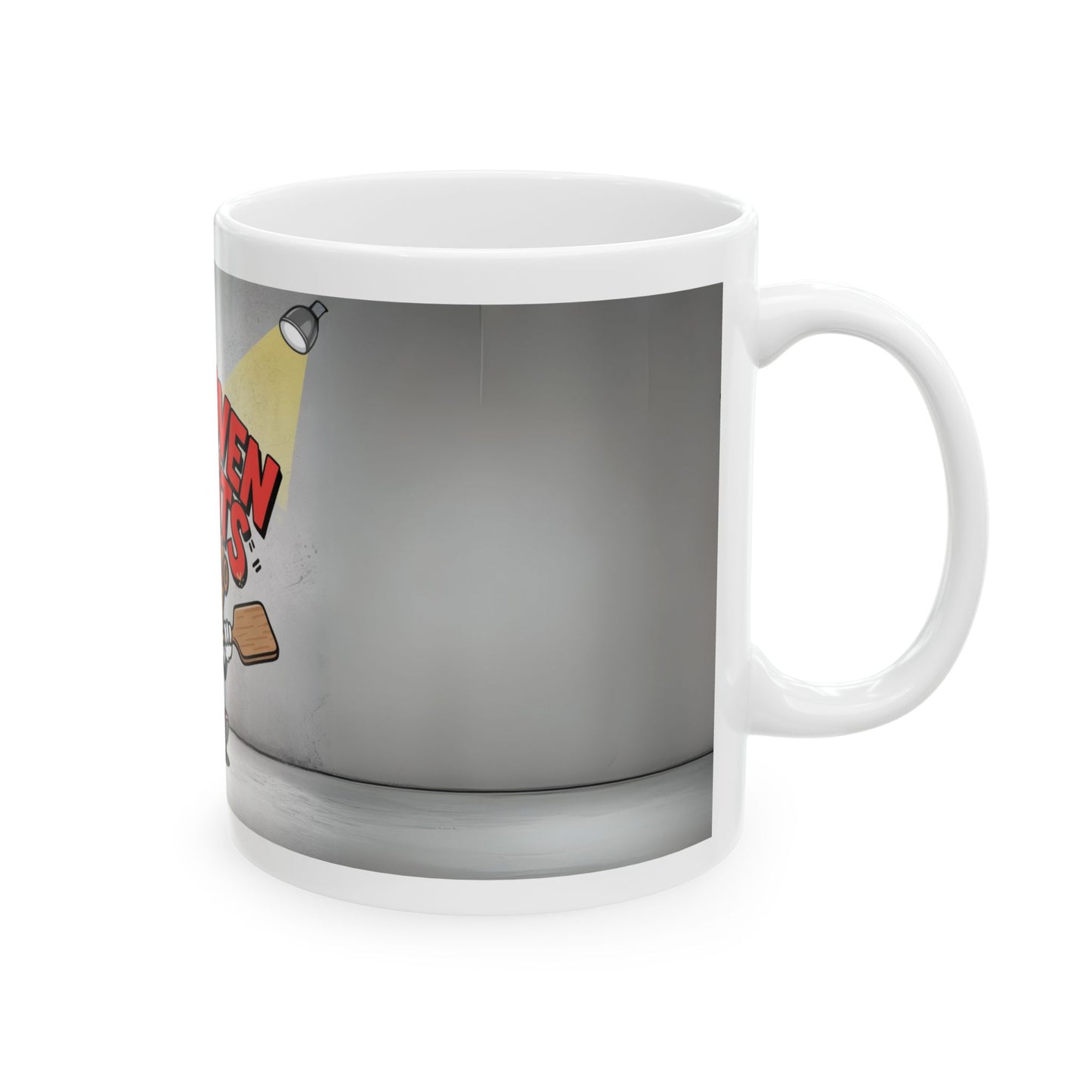 Brick Oven Bandits Ceramic Mug - Fun Pizza-Themed Cup for Food Lovers