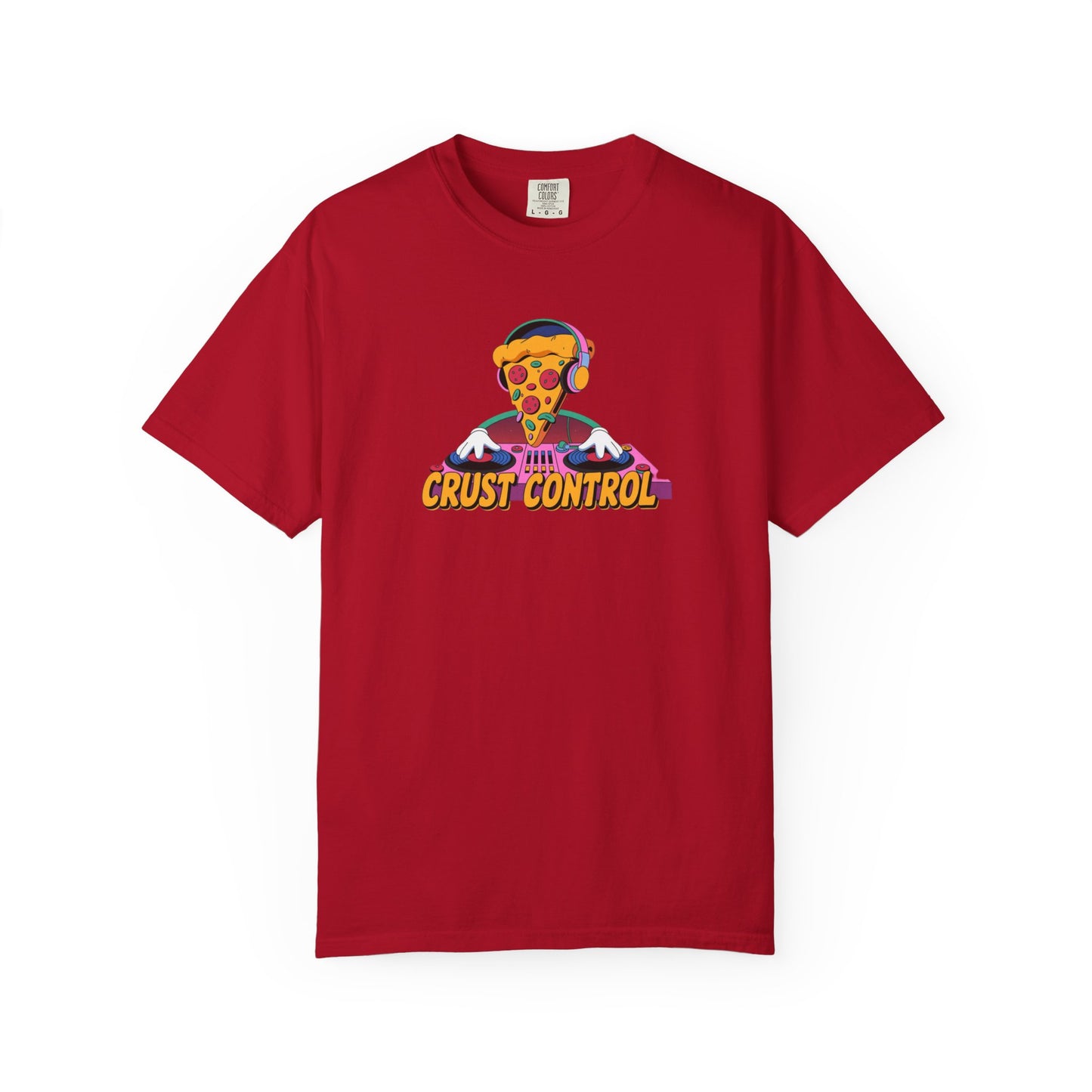 Pizza DJ Crust Control Design T-Shirt