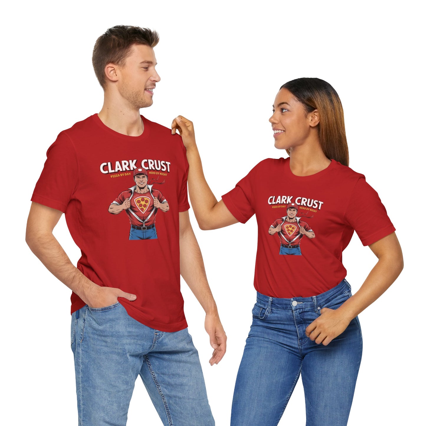 Superhero-Themed Unisex Jersey Tee