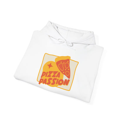 Pizza Passion Unisex Heavy Blend™ Hooded Sweatshirt - Cozy and Fun Apparel