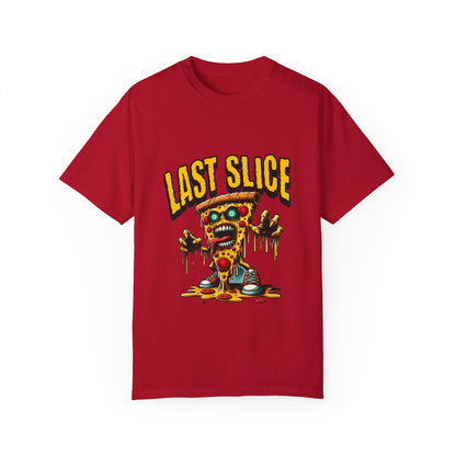 Unisex Last Slice Zombie T-Shirt - Perfect for Pizza Lovers & Horror Fans