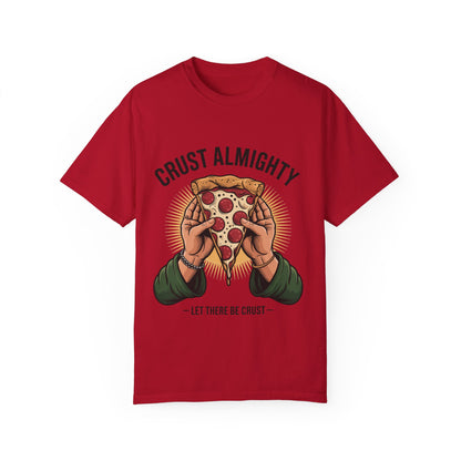 Unisex T-Shirt - Crust Almighty Pizza Graphic Tee