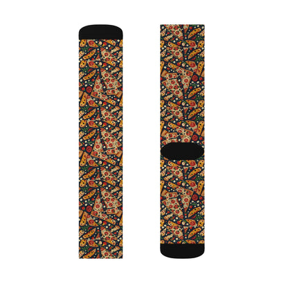 Colorful Patterned Socks, Fun Gift for Friends, Cozy Wear for Festivals, Unique Fashion Accessories, Sublimation Crew Socks
