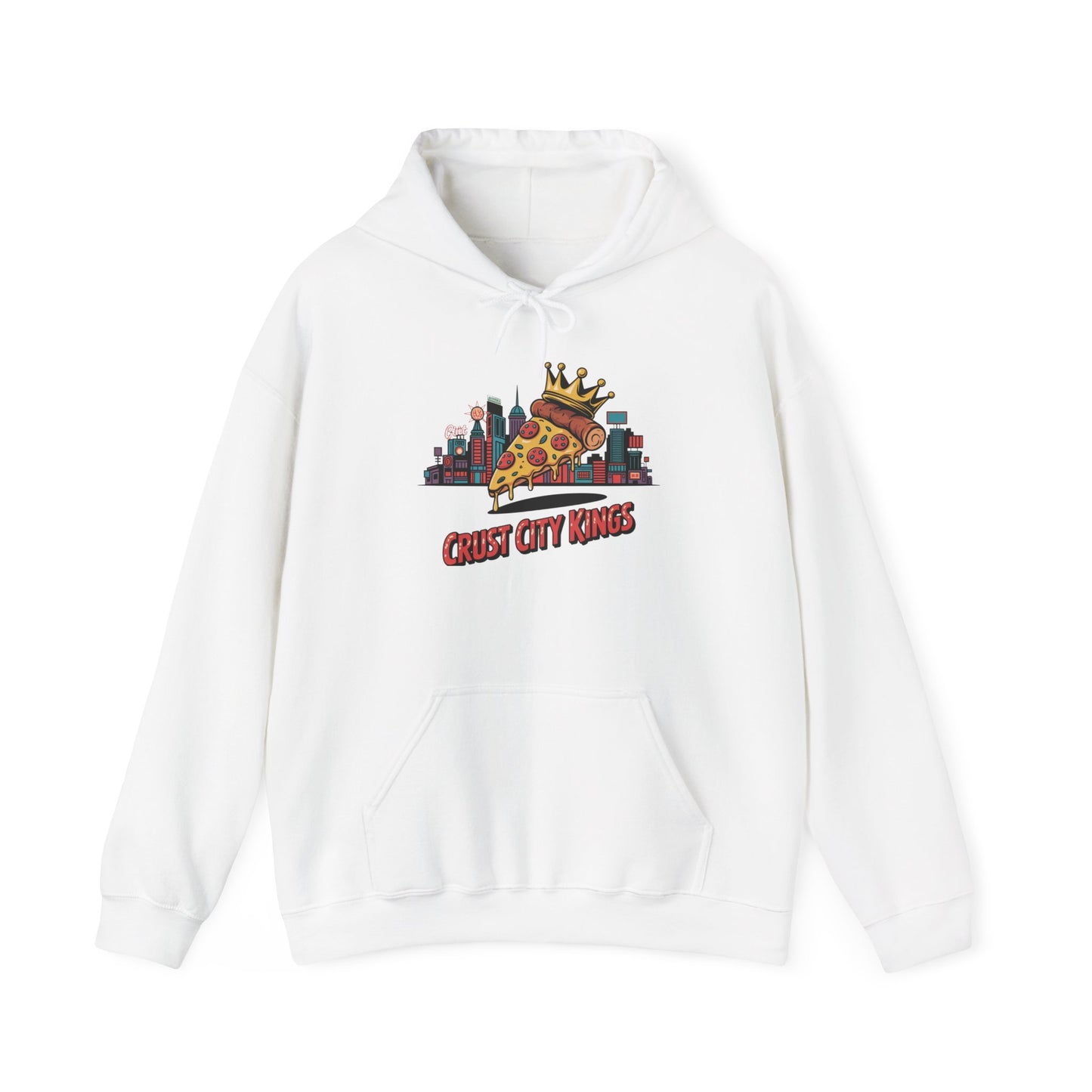 Crust City Kings Pizza Hoodie