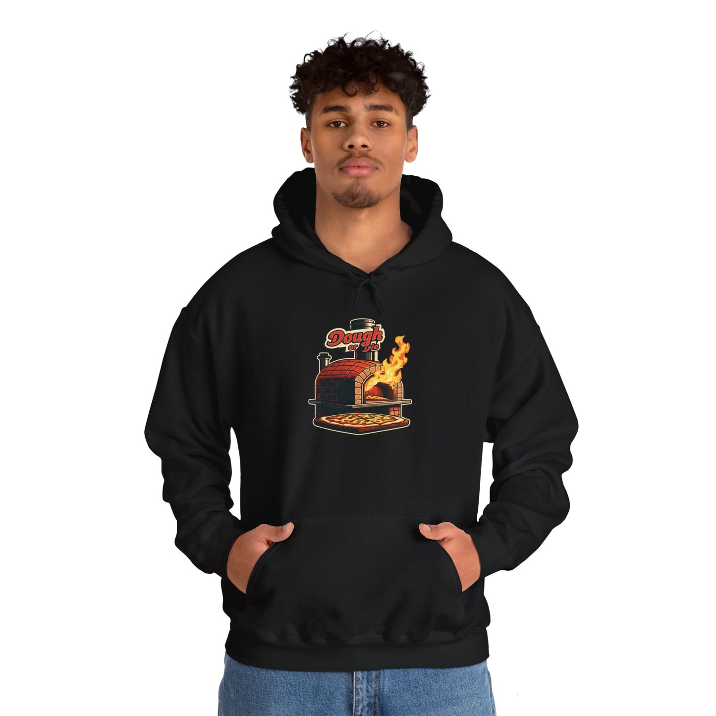 Dough or Die Pizza Oven Unisex Heavy Blend Hoodie