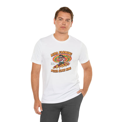 Aura Farming – Pizza Slice King Gamer Edition T-Shirt