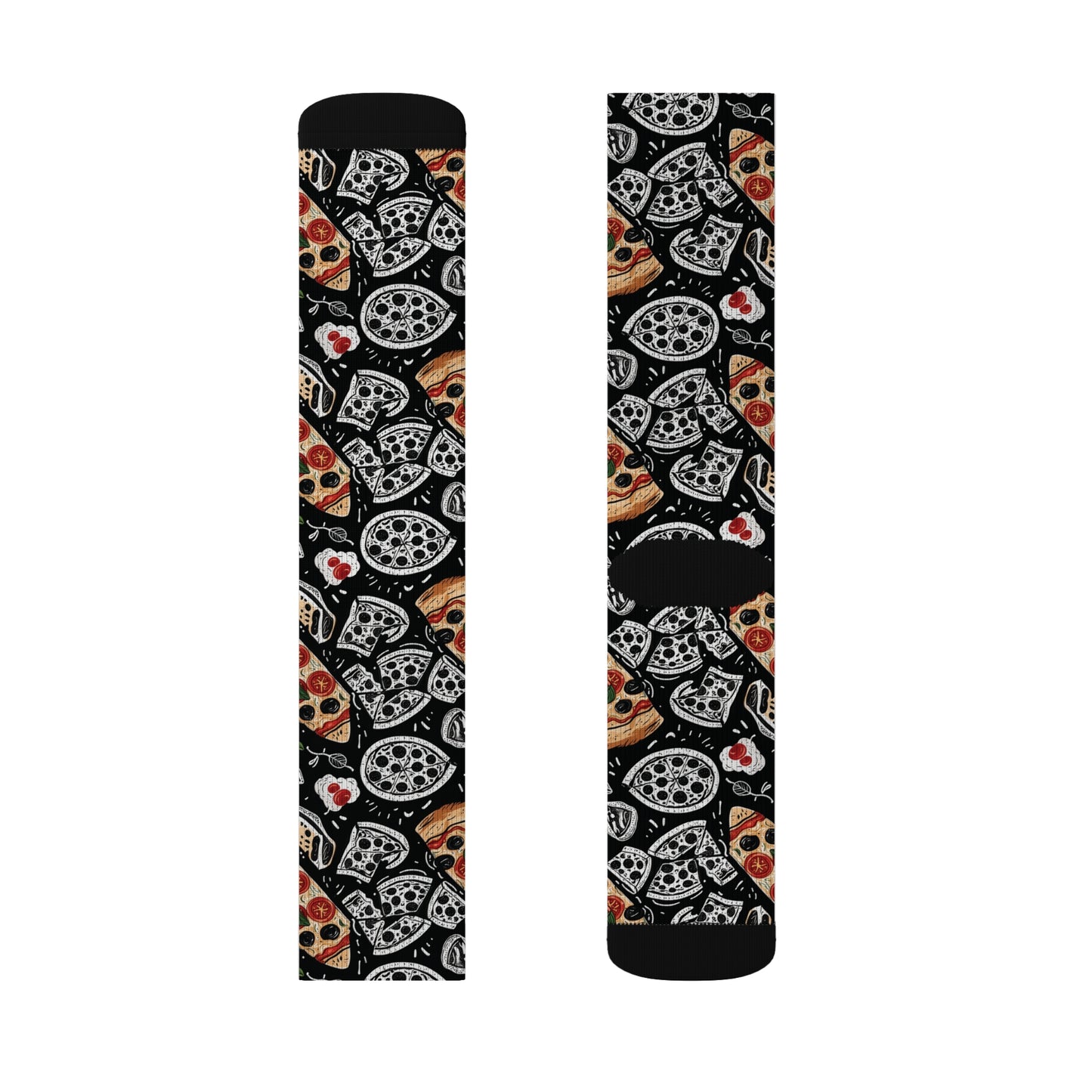 Pizza Party Sublimation Socks |