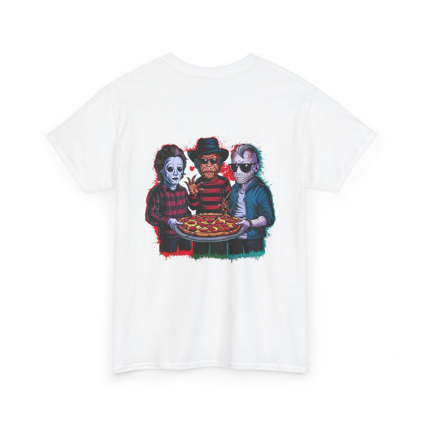 Spooky Vibes Unisex Heavy Cotton Tee, Horror Movie Merch, Trick or Treat Shirt, Halloween Costume Tee, Fun Graphic T-Shirt