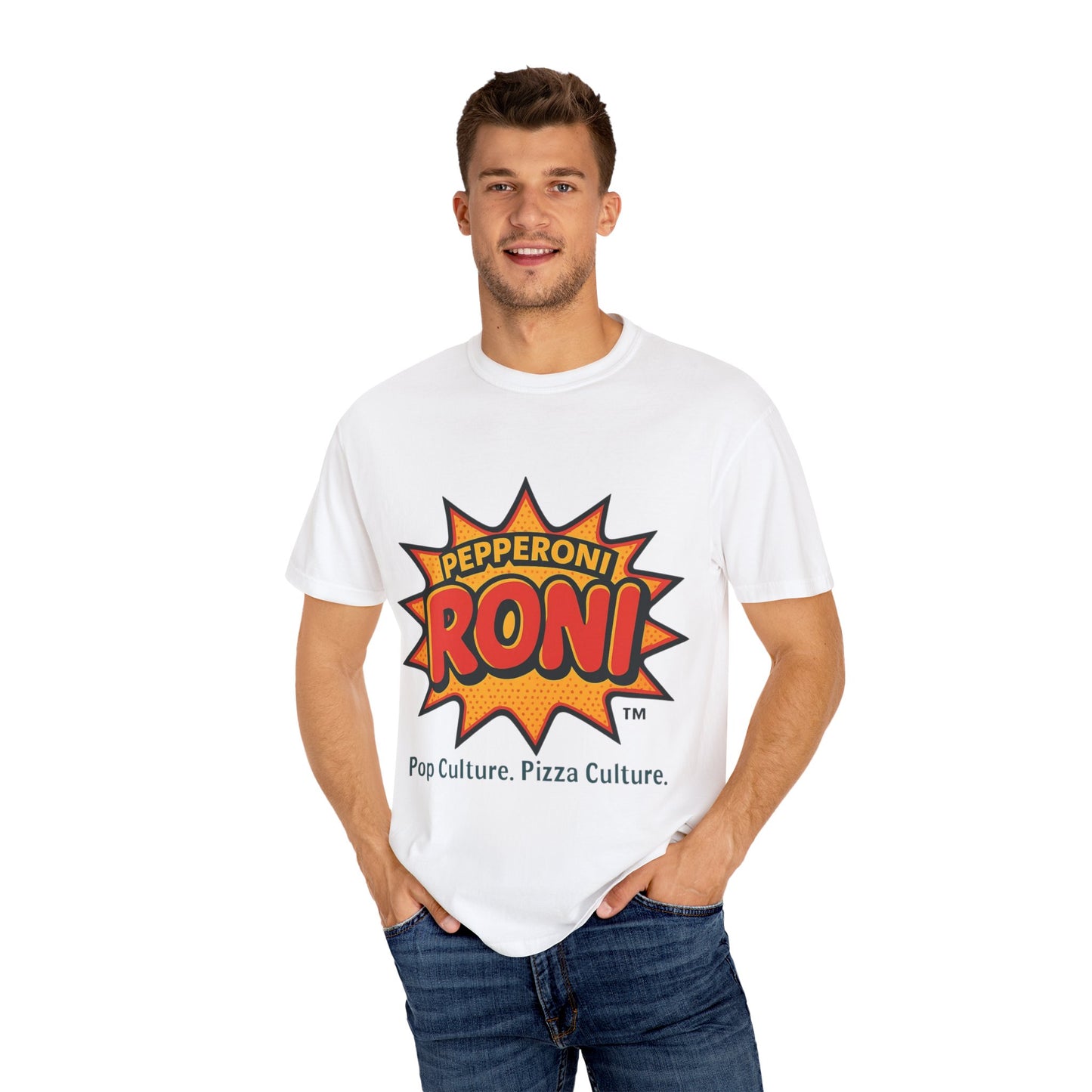 Pop Culture-Inspired Unisex T-Shirt for Pizza Lovers, Casual Wear, Gift for Friends, Foodie Fashion, Fun Graphic Tee