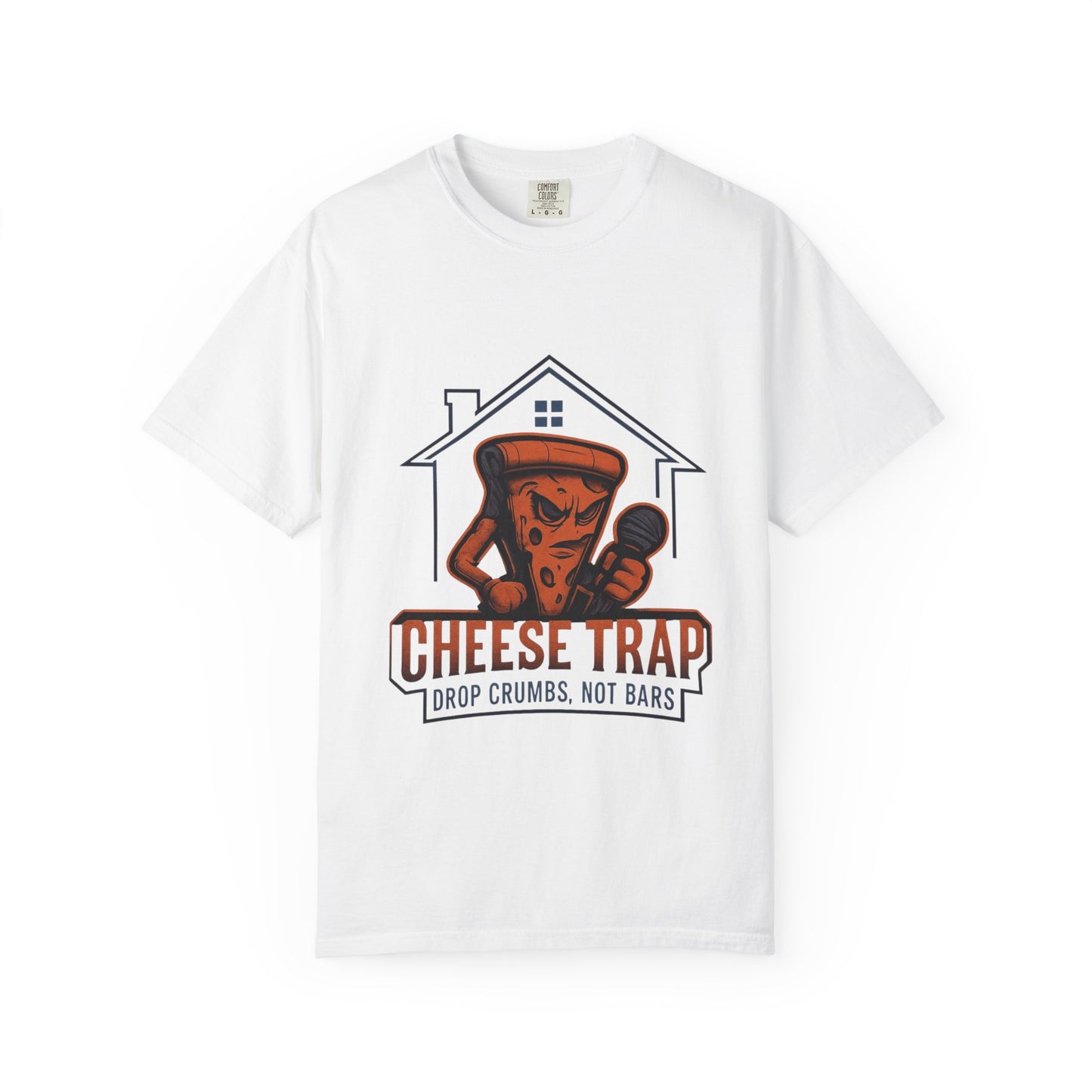 Cheese Trap T-Shirt, Fun Pizza Tees, Music Lover Apparel, Unique Gift for Foodies, Casual Everyday Wear