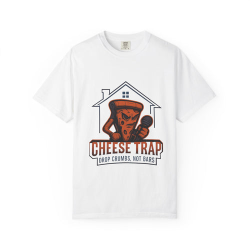 Cheese Trap T-Shirt, Fun Pizza Tees, Music Lover Apparel, Unique Gift for Foodies, Casual Everyday Wear