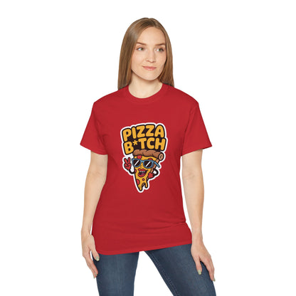 Pizza B*tch – Sass & Slice Attitude Shirt Design