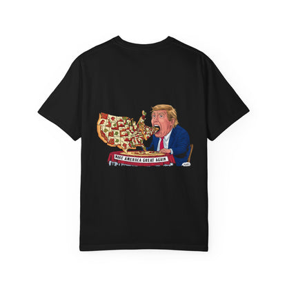 Humorous Political T-shirt with Cartoon Design, Unisex Tee, Gift for Election Season, Statement Style, Comfortable Everyday Wear