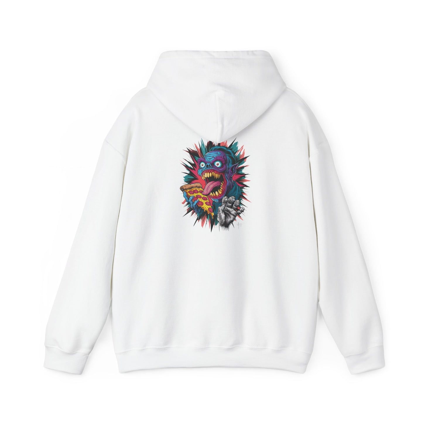 Funky Graphic Hoodie, Unisex Heavy Blend™ Sweatshirt With Unique Design, Cozy Streetwear, Casual Gift, Creative Apparel