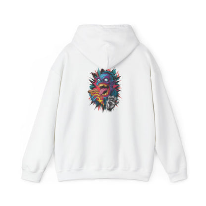 Funky Graphic Hoodie, Unisex Heavy Blend™ Sweatshirt With Unique Design, Cozy Streetwear, Casual Gift, Creative Apparel