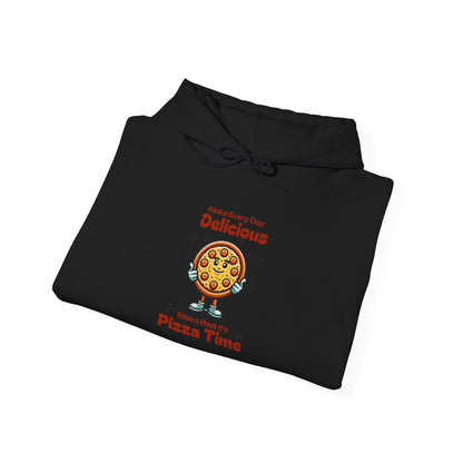 Delicious Pizza Time Unisex Heavy Blend Hoodie