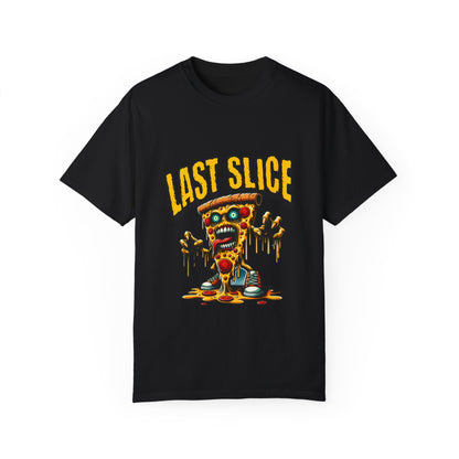 Unisex Last Slice Zombie T-Shirt - Perfect for Pizza Lovers & Horror Fans