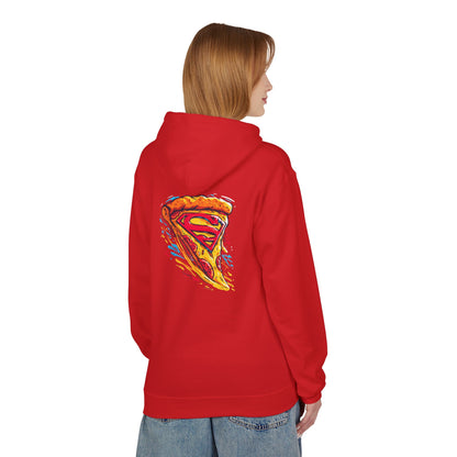 Pizza Superhero Fleece Hoodie