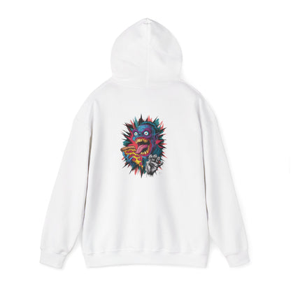Funky Graphic Hoodie, Unisex Heavy Blend™ Sweatshirt With Unique Design, Cozy Streetwear, Casual Gift, Creative Apparel