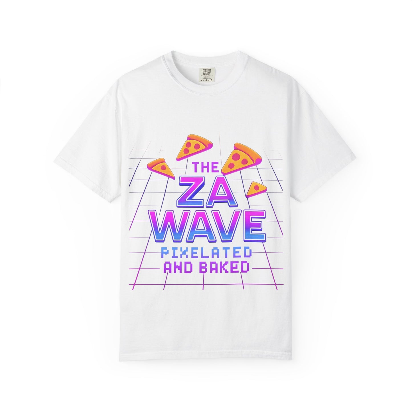 Pizza Lover's Garment-Dyed T-Shirt, Fun Casual Wear, Gift for Friends, Pizza Party Attire, Foodie Tee