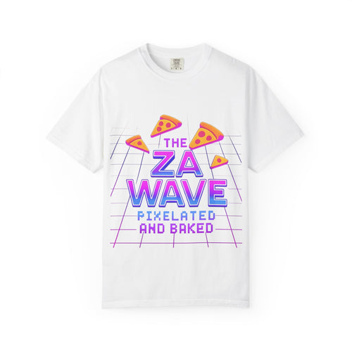 Pizza Lover's Garment-Dyed T-Shirt, Fun Casual Wear, Gift for Friends, Pizza Party Attire, Foodie Tee