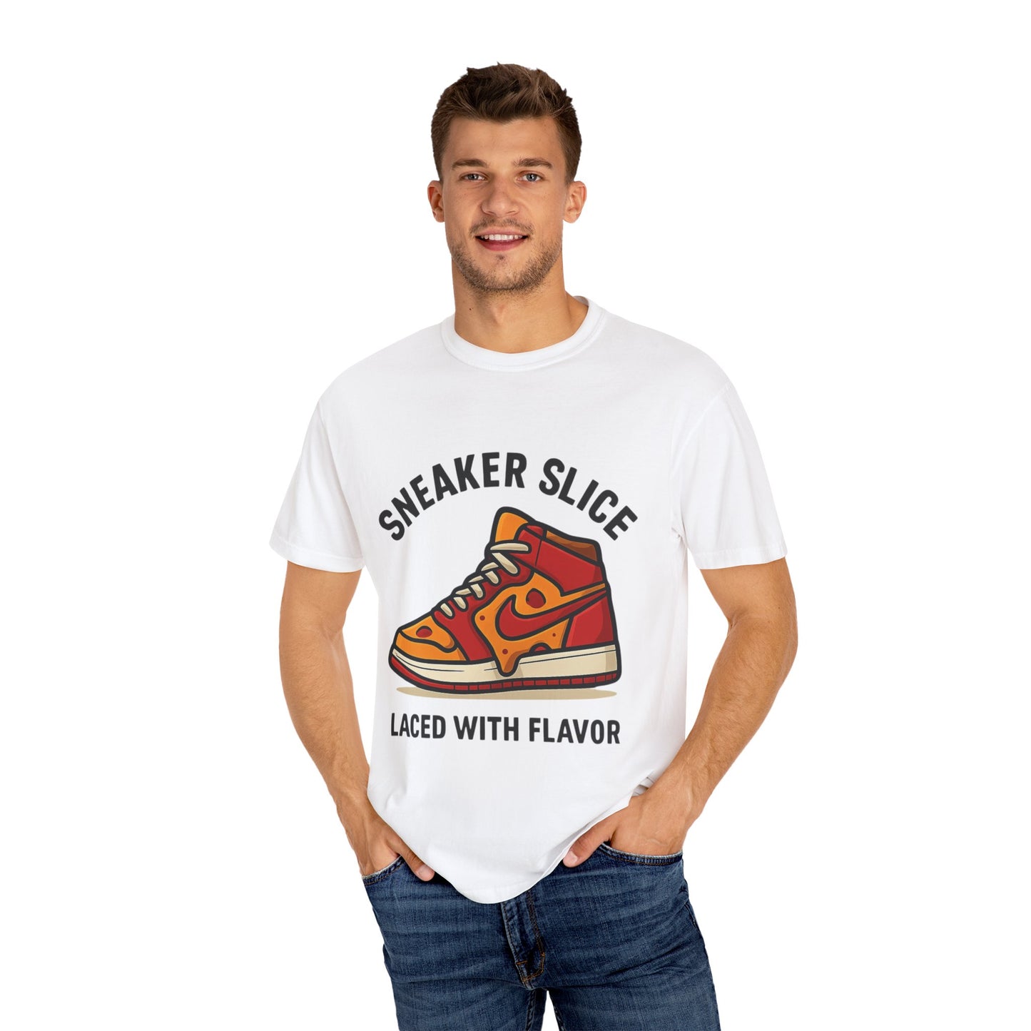 Sneaker Slice Unisex T-Shirt - Trendy Streetwear, Gift for Sneaker Lovers, Casual Fashion, Cool Graphic Tee, Unique Gift Idea