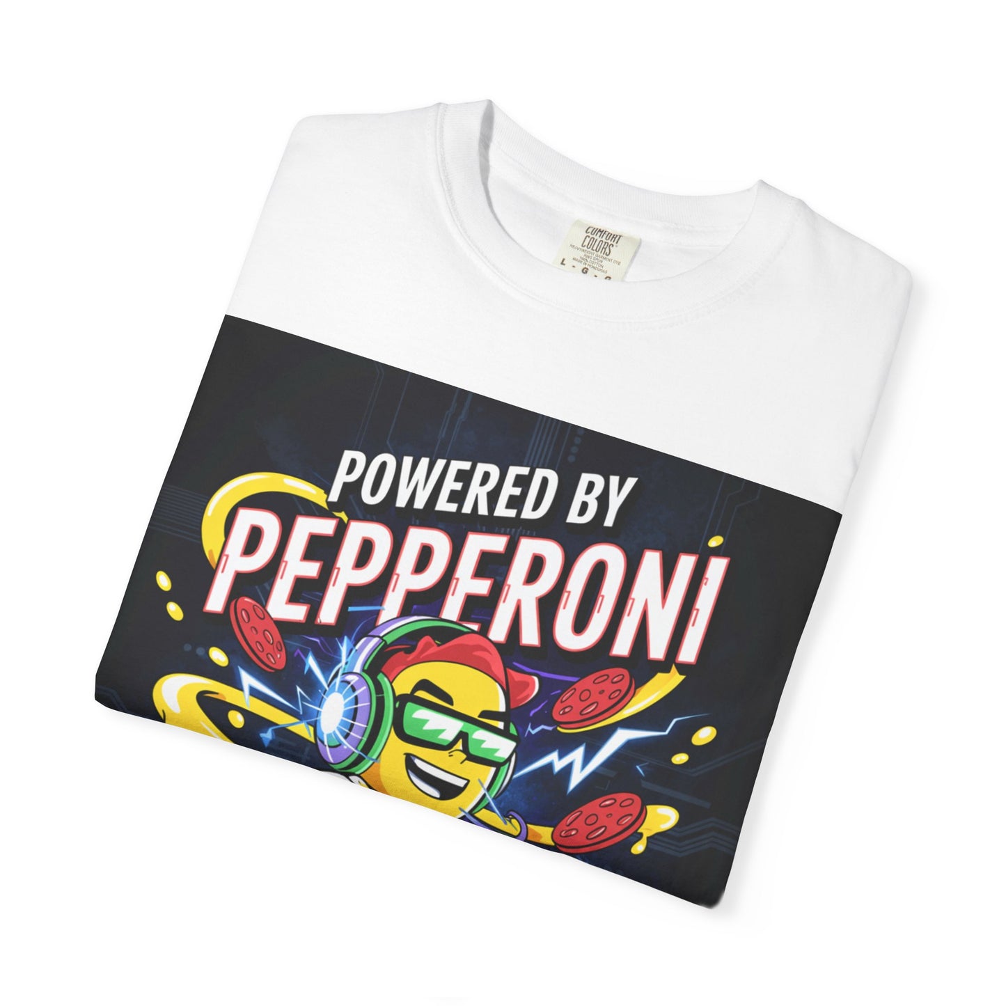 Fun Pepperoni Graphic Unisex T-Shirt - Perfect for Pizza Lovers