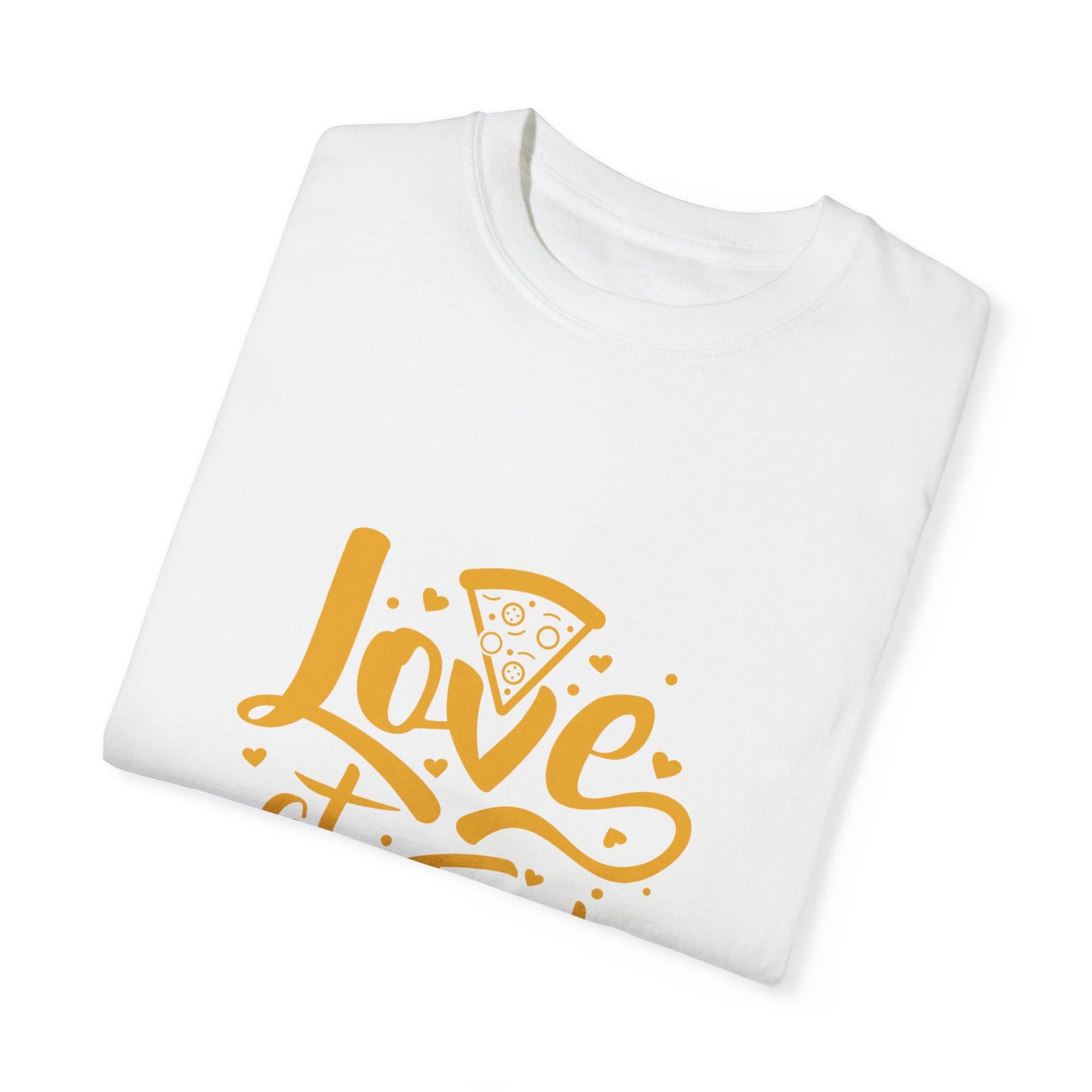 Unisex Love at First Bite T-Shirt - Perfect for Pizza Lovers