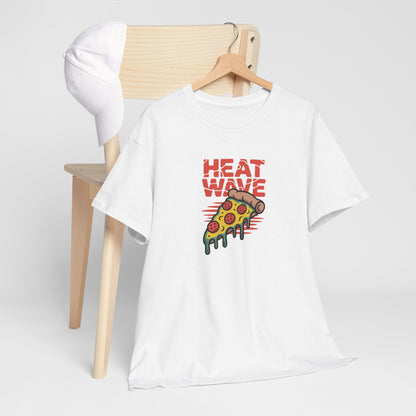 Pizza Lover's Heat Wave Tee - Unisex Casual Shirt, Summer Vibes T-Shirt, Gift for Foodies, Fun Summer Apparel, Comfortable Everyday Wear