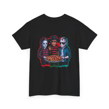 Spooky Vibes Unisex Heavy Cotton Tee, Horror Movie Merch, Trick or Treat Shirt, Halloween Costume Tee, Fun Graphic T-Shirt