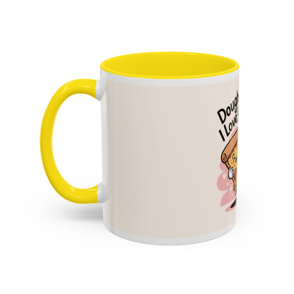 Cute Pizza & Doughnut Coffee Mug for Mother's Day